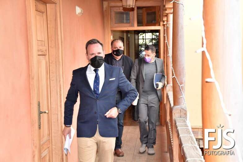 Miembros del Gobierno de Telde, en una imagen previa al Pleno de diciembre de 2020/TA.